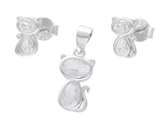 P3M97 KOMPLET BIŻUTERII SREBRO 925