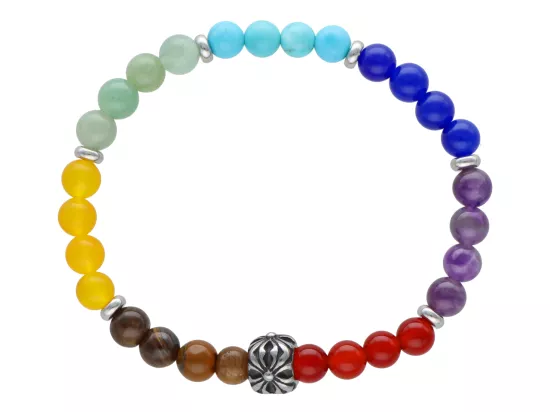 R4M93 BRANSOLETKA MIX KAMIENI KULE 6,5 mm