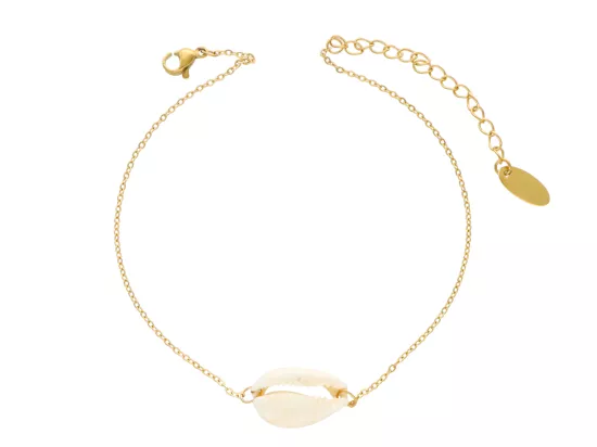 R3N03 BRANSOLETKA NA NOGĘ ZE STALI CHIRURGICZNEJ