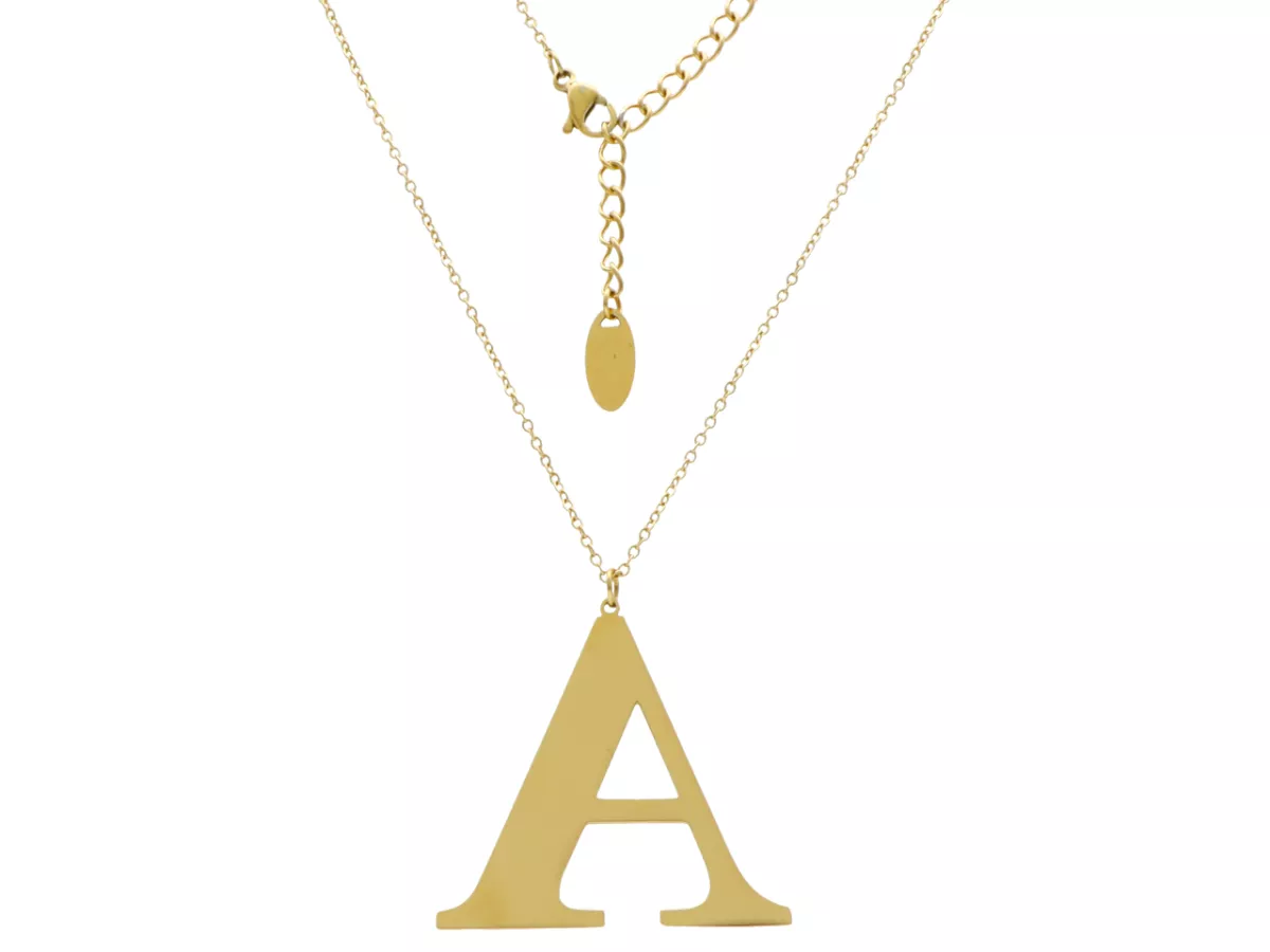 N2Z92 NASZYJNIK STAL CHIRURGICZNA - LITERKA 