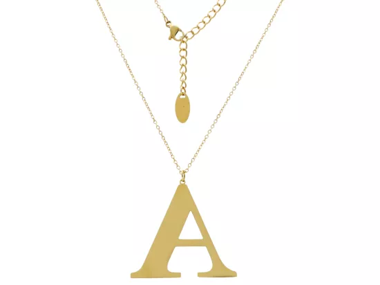 N2Z92 NASZYJNIK STAL CHIRURGICZNA - LITERKA "A"