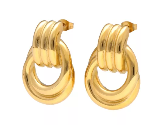 U1Z12 KOLCZYKI STAL CHIRURGICZNA 1 PARA