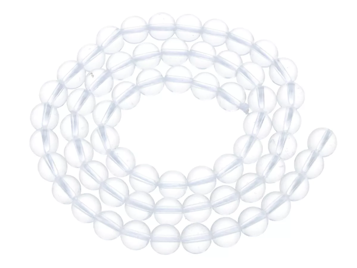 K7F12 KRYSZTAŁ GÓRSKI KULE 6,5 mm - 1 SZNUR