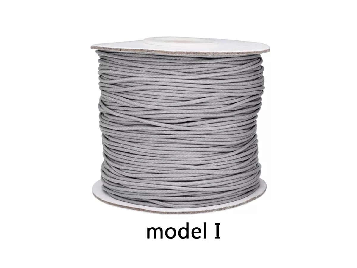 L3O79 SZNUREK JUBILERSKI WOSKOWANY 1 mm - 90 m