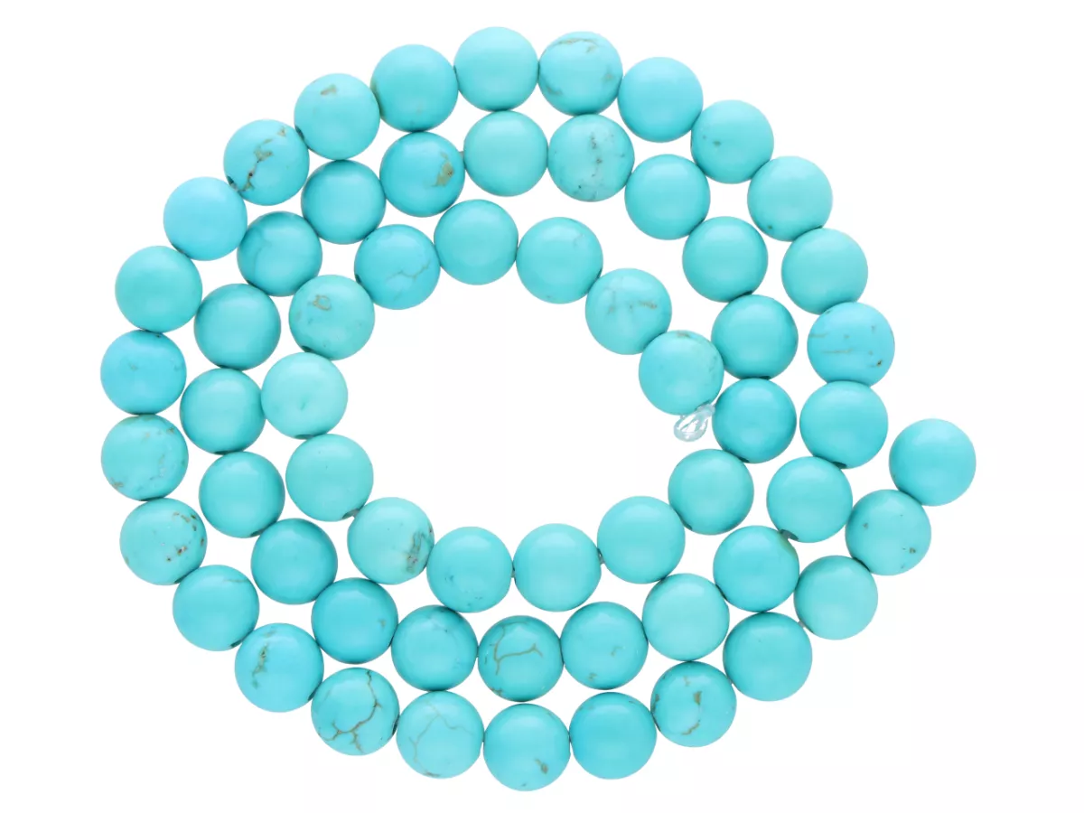 K6Y67 TURKUS KULE 6,5 mm - 1 SZNUR