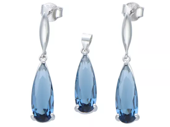 P3N00 KOMPLET BIŻUTERII SREBRO 925