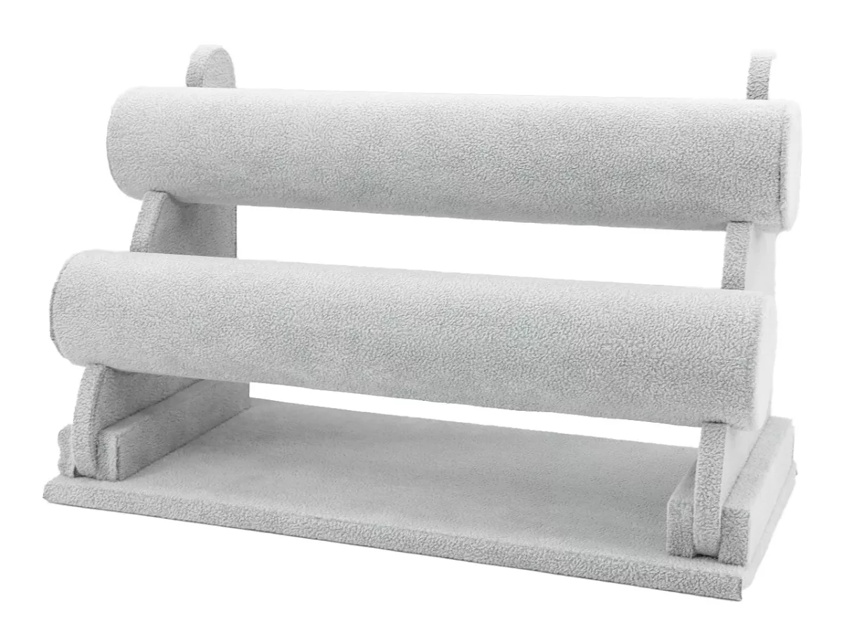 O1E81 EKSPOZYTOR NA BRANSOLETKI ZAMSZOWY 2 WAŁKI