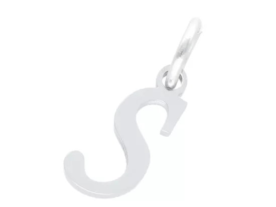 P5T18 ZAWIESZKA OZDOBNA ZE STALI CHIRURGICZNEJ LITERKA "S" - 1 SZTUKA