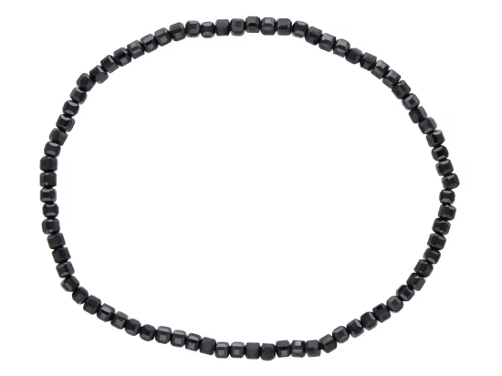 R4K84 BRANSOLETKA SPINEL KOSTKI FASETOWANE 2,5 mm