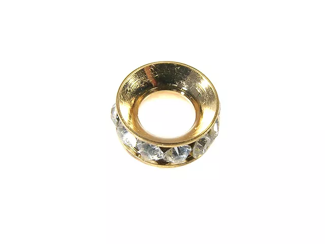 P4Z10H PRZEKŁADKI Z CYRKONIAMI 11 mm - 10 SZTUK - HURT