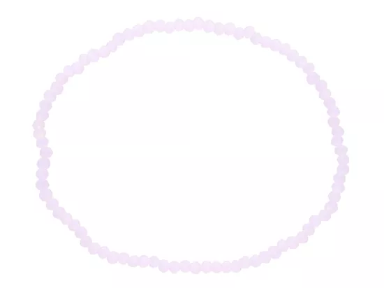 R3U15 BRANSOLETKA KRYSZTAŁKI 2,5 mm NA GUMCE