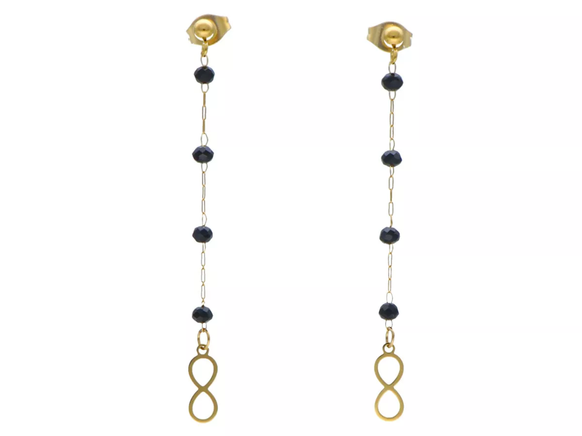 U1P14 KOLCZYKI STAL CHIRURGICZNA 1 PARA