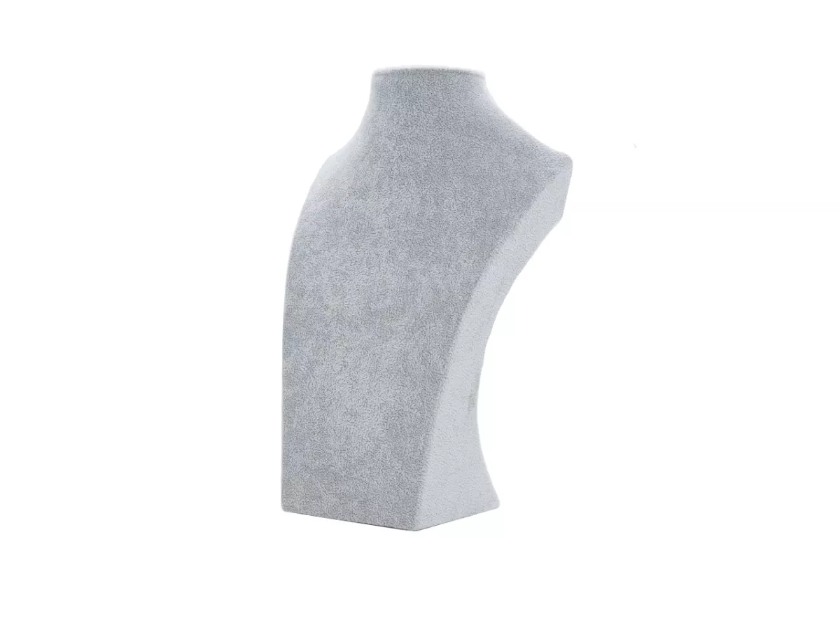 O1I03 EKSPOZYTOR NA BIŻUTERIĘ ZAMSZOWY 29 cm