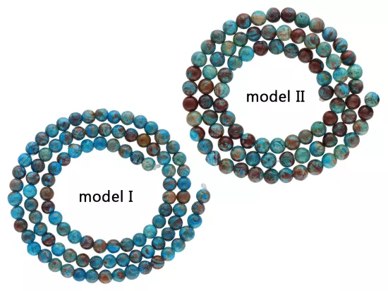 K7D60 TURKUS AFRYKAŃSKI KULE 4 mm - 1 SZNUR