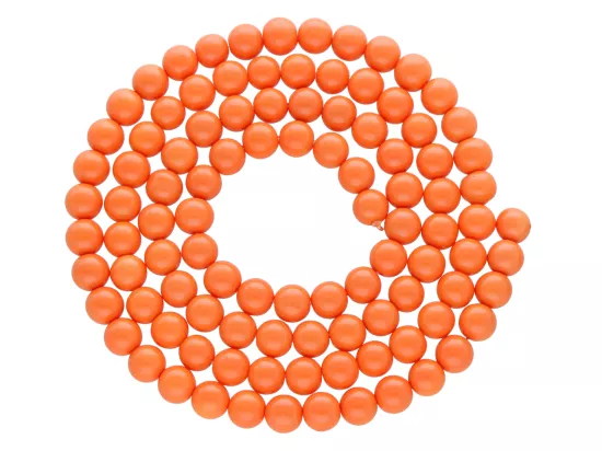 S1N87 KORALIKI KULE SZKLANE LUX 8 mm 1 SZNUR