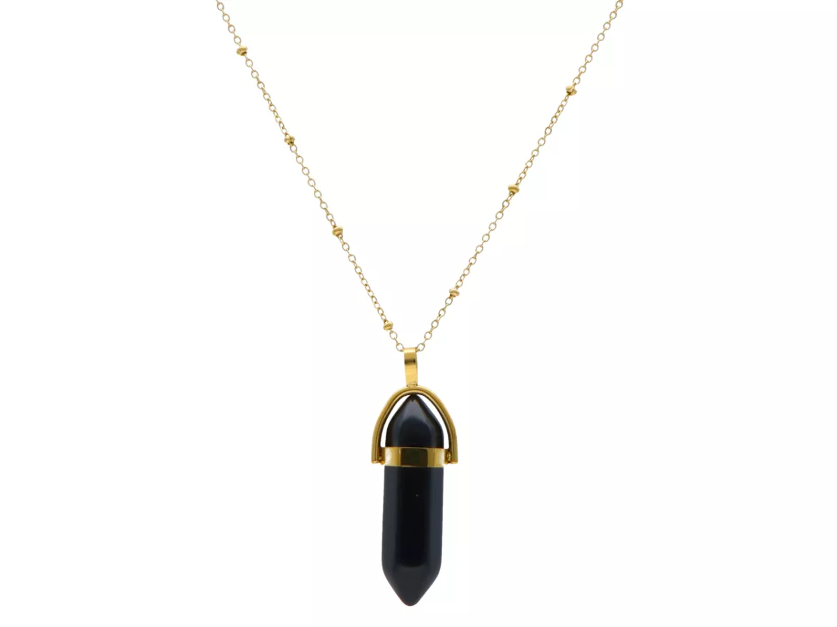 N3I82 NASZYJNIK ONYKS I STAL CHIRURGICZNA