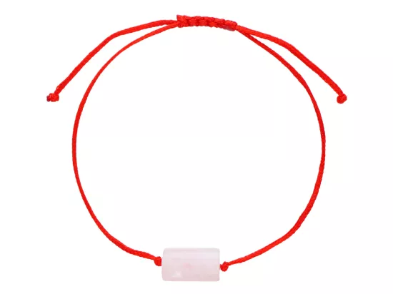 R5C27 BRANSOLETKA SHAMBALLA KWARC RÓŻOWY