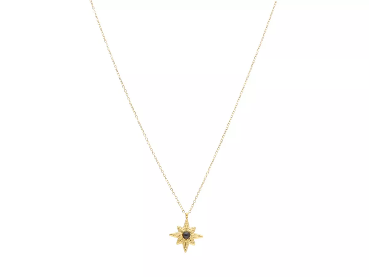 N3M96 NASZYJNIK ONYKS I STAL CHIRURGICZNA