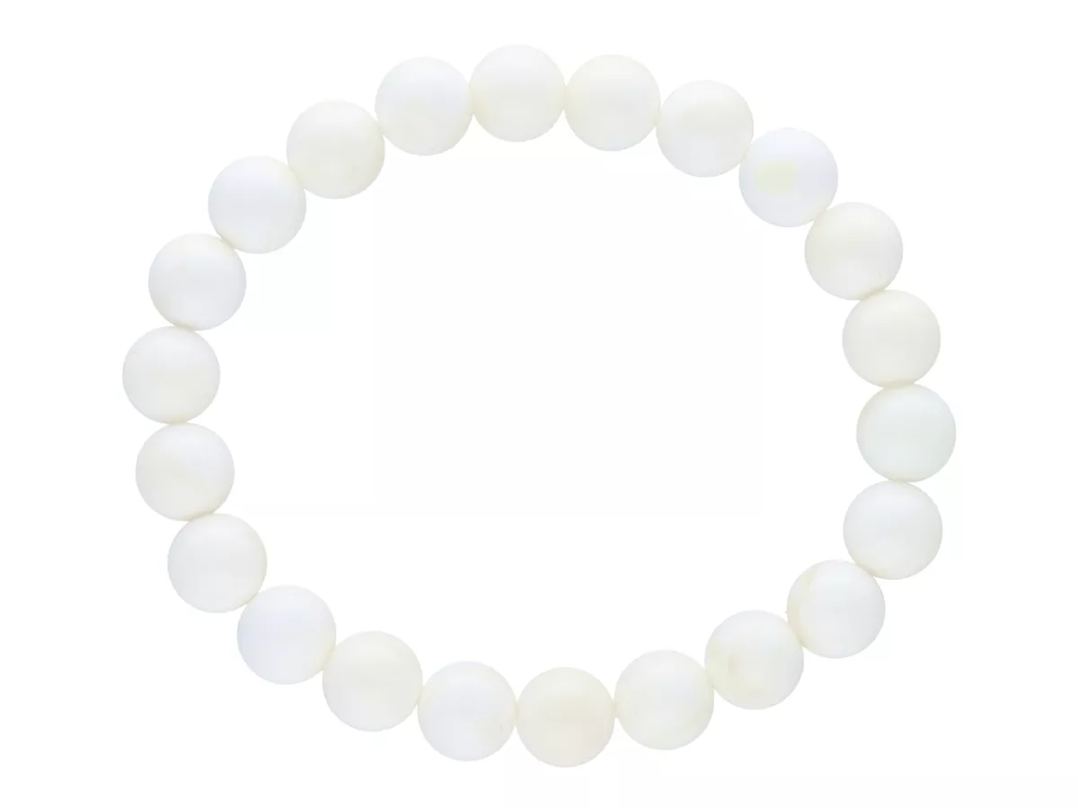 R1S62 BRANSOLETKA MUSZLAN KULE 8,5 mm