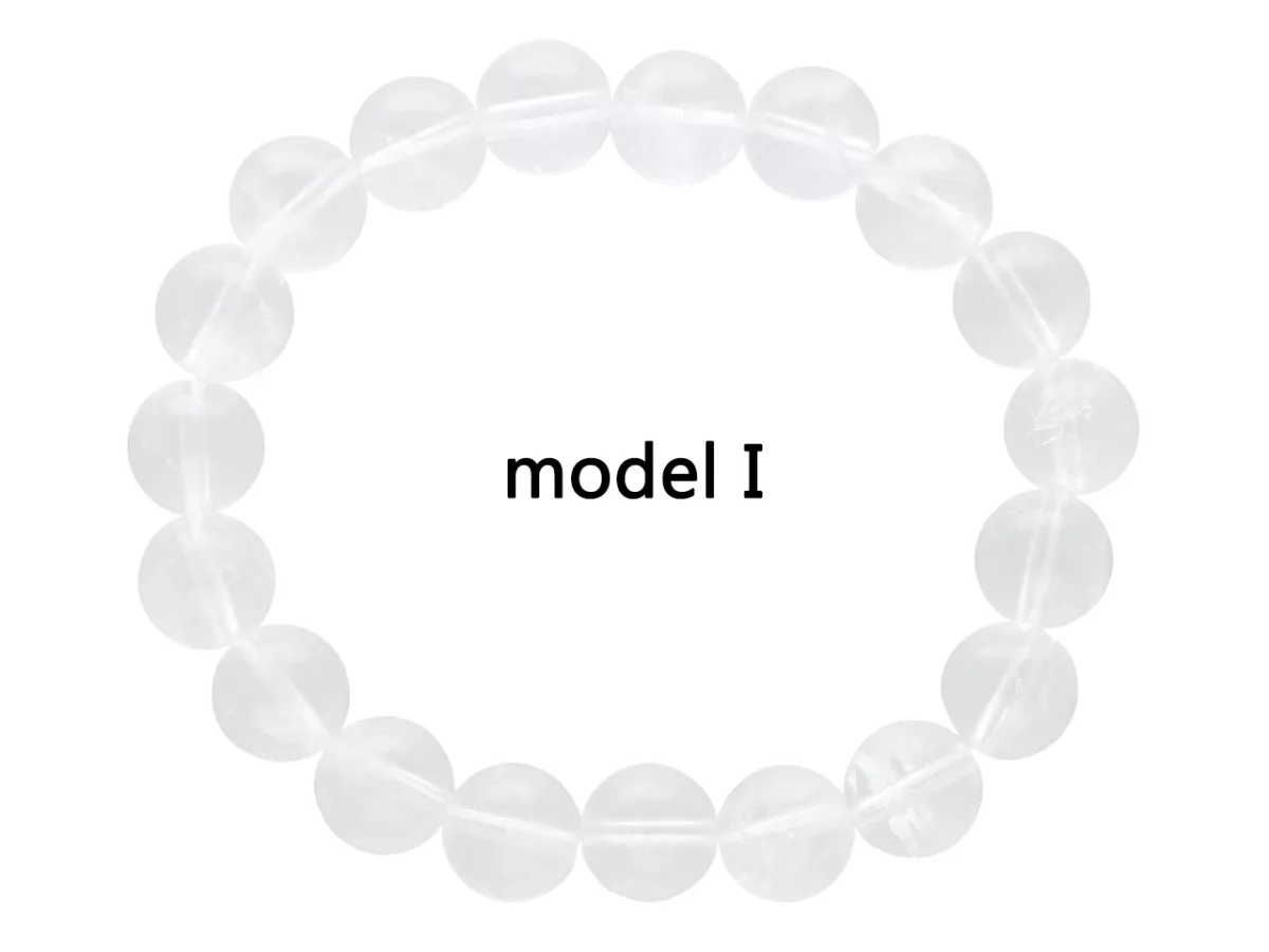 R1K88 BRANSOLETKA KRYSZTAŁ GÓRSKI KULE