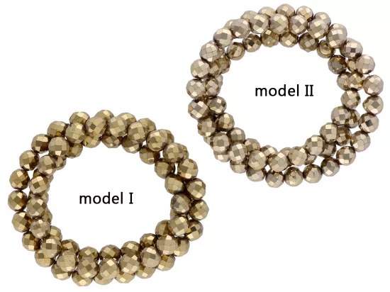 K6X44 HEMATYT KULE FASETOWANE 6 mm - 1 SZNUR