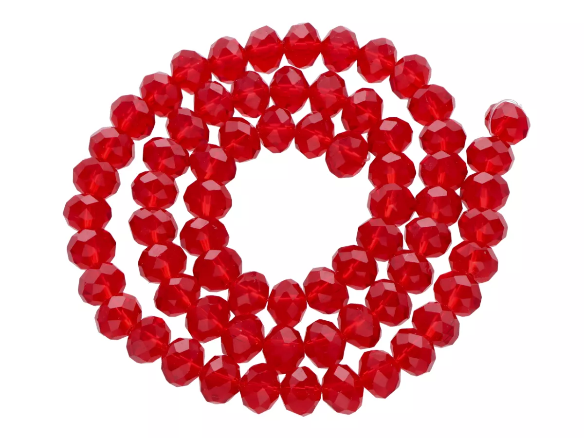 S1X44 KRYSZTAŁKI 8/6 mm - 1 SZNUR