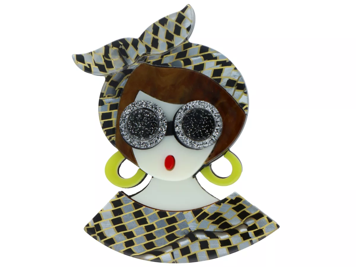 W2M69 BROSZKA OZDOBNA