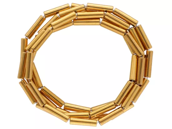 K7P13 HEMATYT MIODOWY WAŁKI 2/8 mm - 1 SZNUR