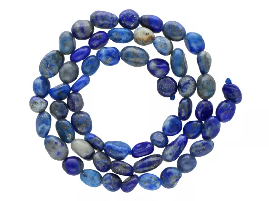 K7M38 LAPIS LAZULI BRYŁKI - 1 SZNUR