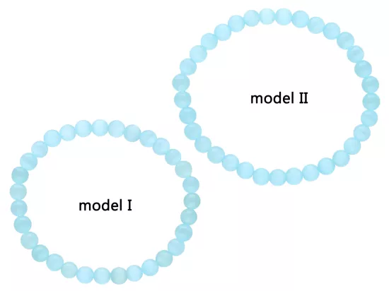 R4I06 BRANSOLETKA KOCIE OKO KULE 6 mm