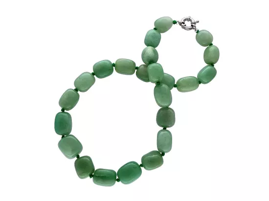 N3K84 NASZYJNIK AWENTURYN BRYŁKI