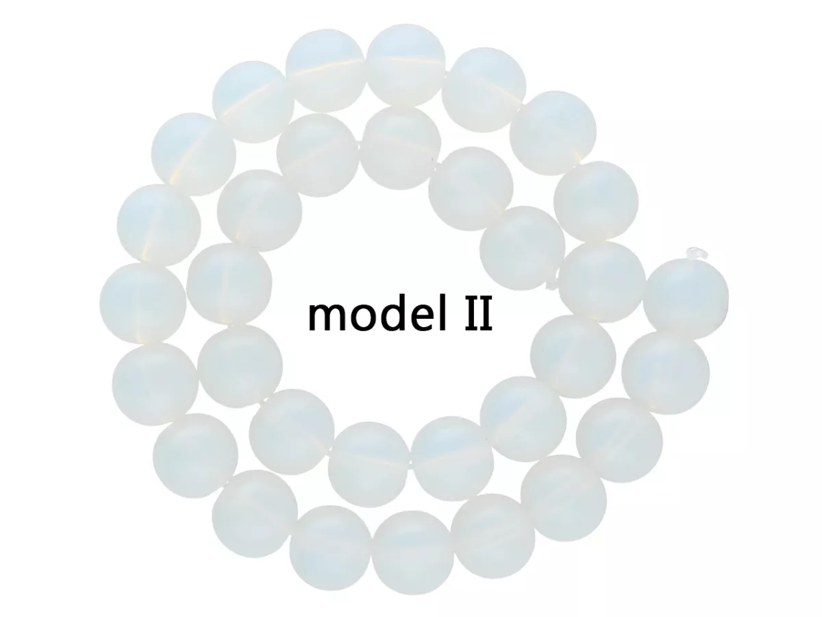 S1K79 KORALIKI KULE SZKLANE 10 mm - 1 SZNUR