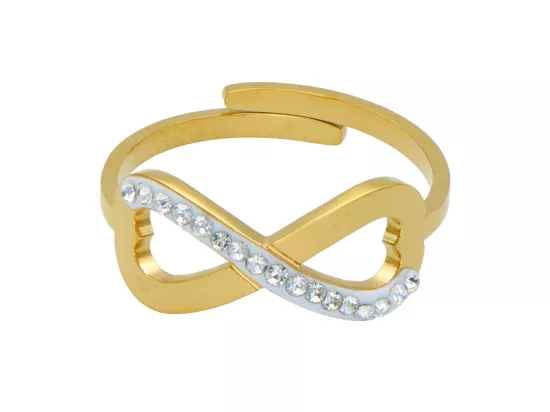 R3X47 PIERŚCIONEK ZE STALI CHIRURGICZNEJ - 1 SZTUKA