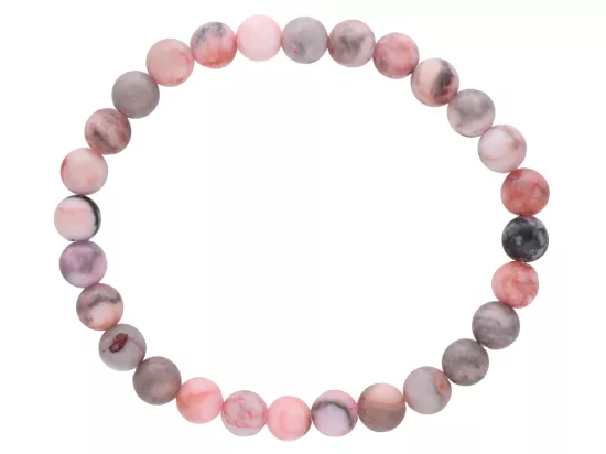 R4T87 BRANSOLETKA RODONIT KULE 6,5 mm