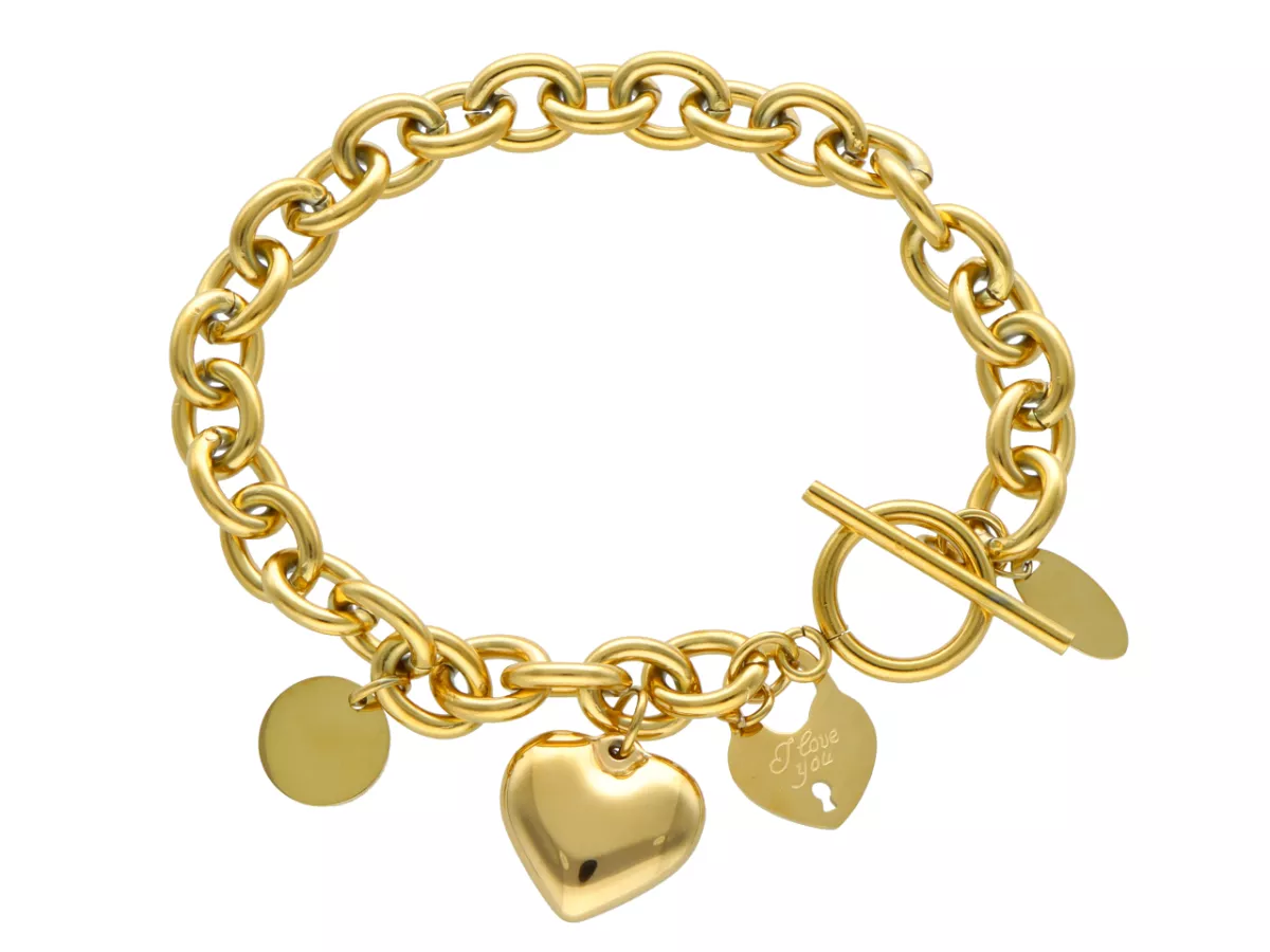 R3Y06 BRANSOLETKA ZE STALI CHIRURGICZNEJ