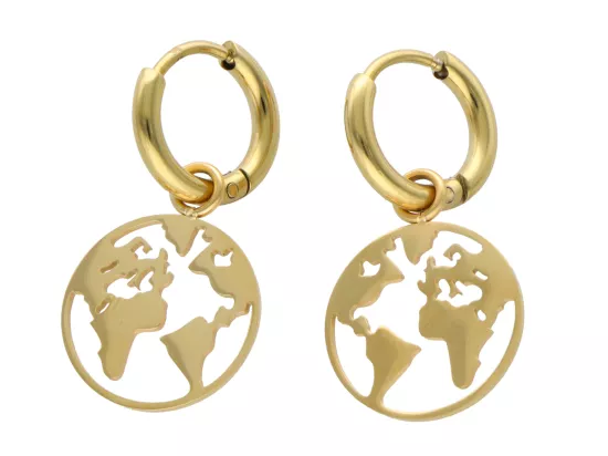 U1S07 KOLCZYKI STAL CHIRURGICZNA 1 PARA