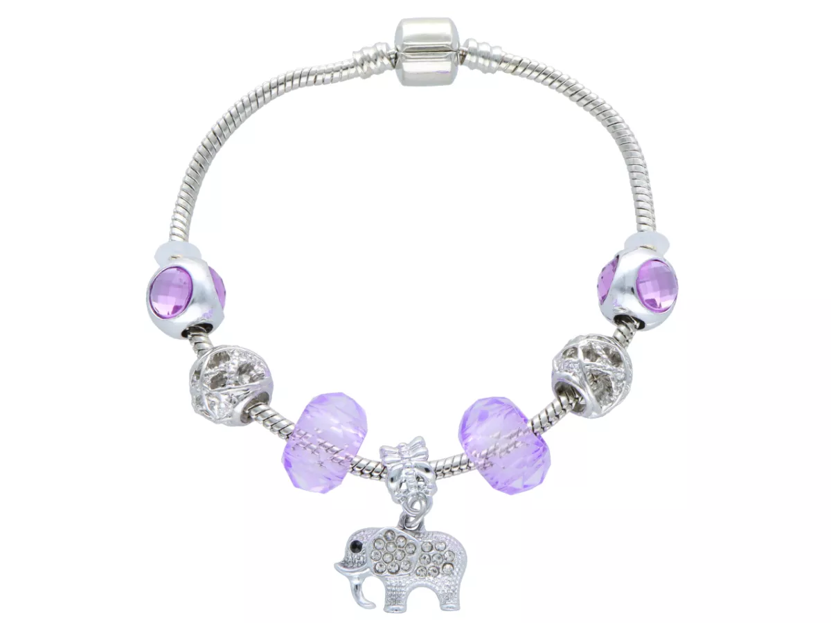 R4B44A BRANSOLETKA MODUŁOWA Z ZAWIESZKAMI - 1 SZTUKA