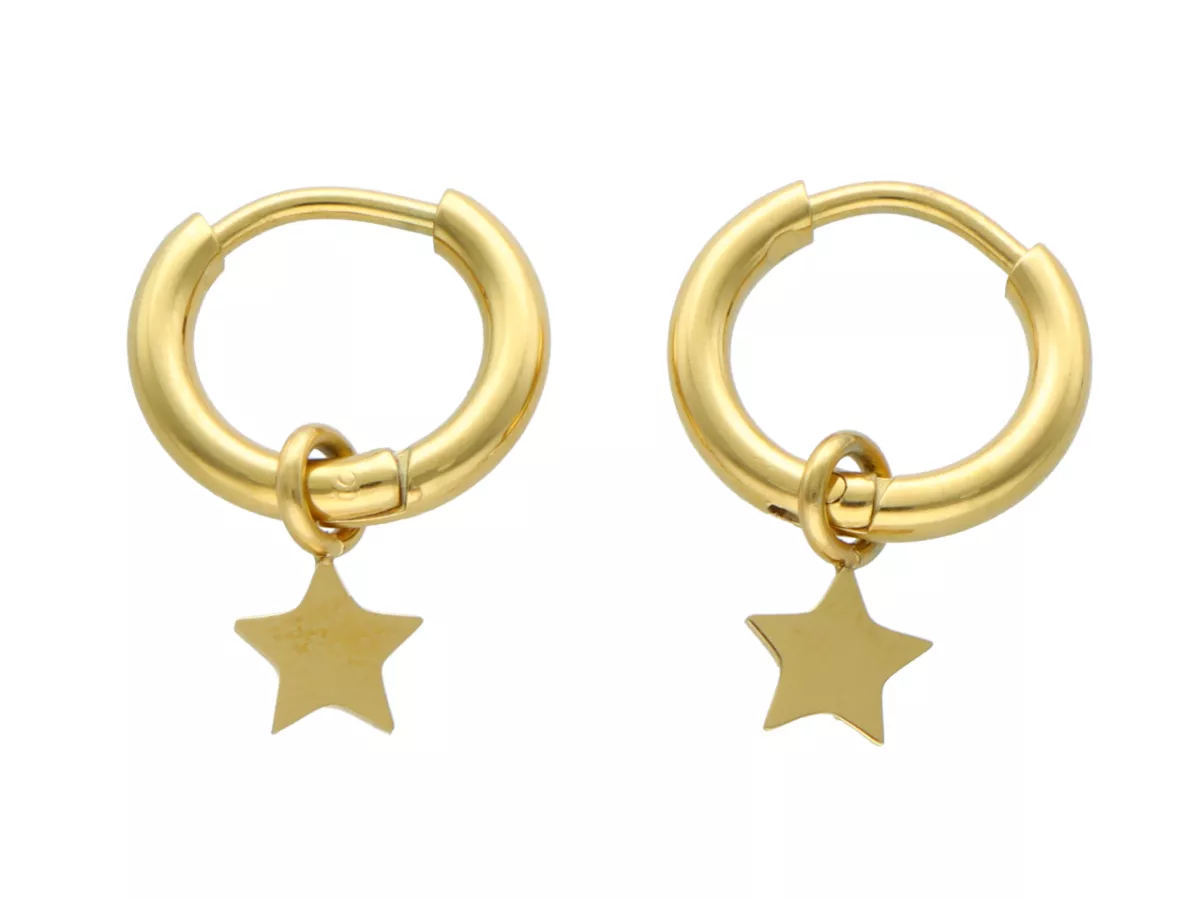 U1R63 KOLCZYKI STAL CHIRURGICZNA 1 PARA