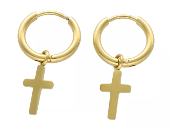 U1R65 KOLCZYKI STAL CHIRURGICZNA 1 PARA