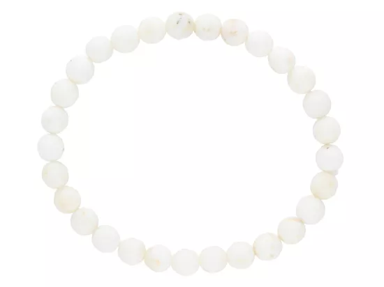 R1T96 BRANSOLETKA JADEIT KULE FASETOWANE 6,5 mm