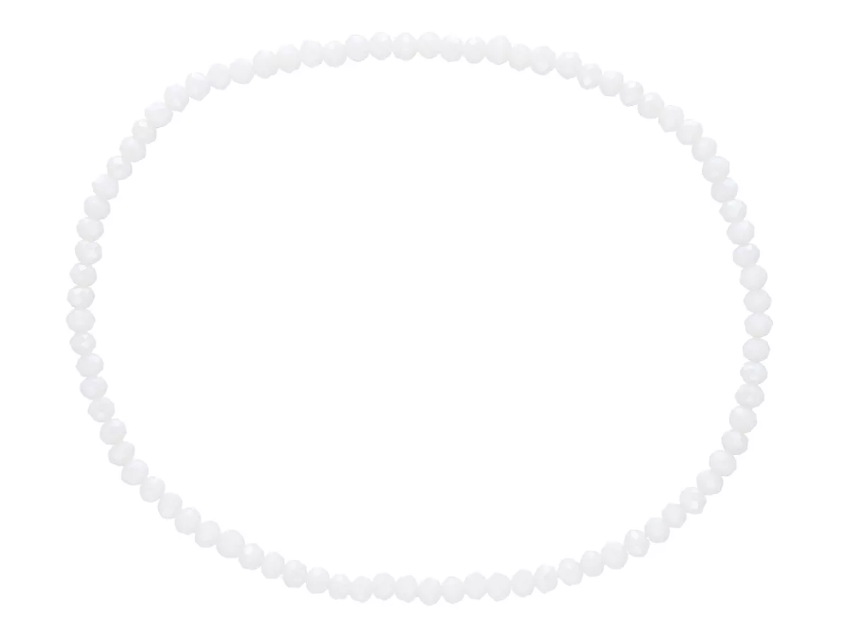 R4B64 BRANSOLETKA KRYSZTAŁKI 2,5 mm NA GUMCE