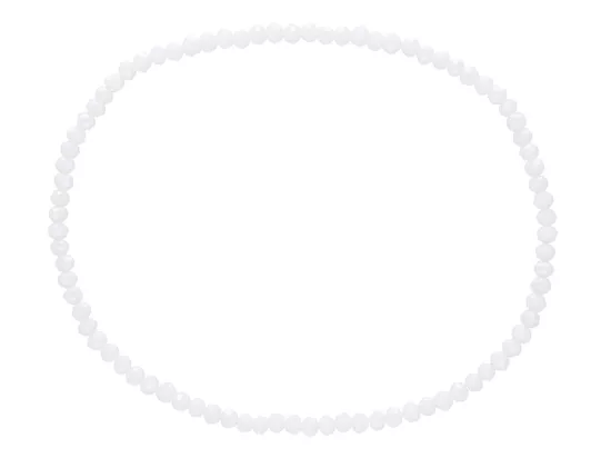 R4B64 BRANSOLETKA KRYSZTAŁKI 2,5 mm NA GUMCE