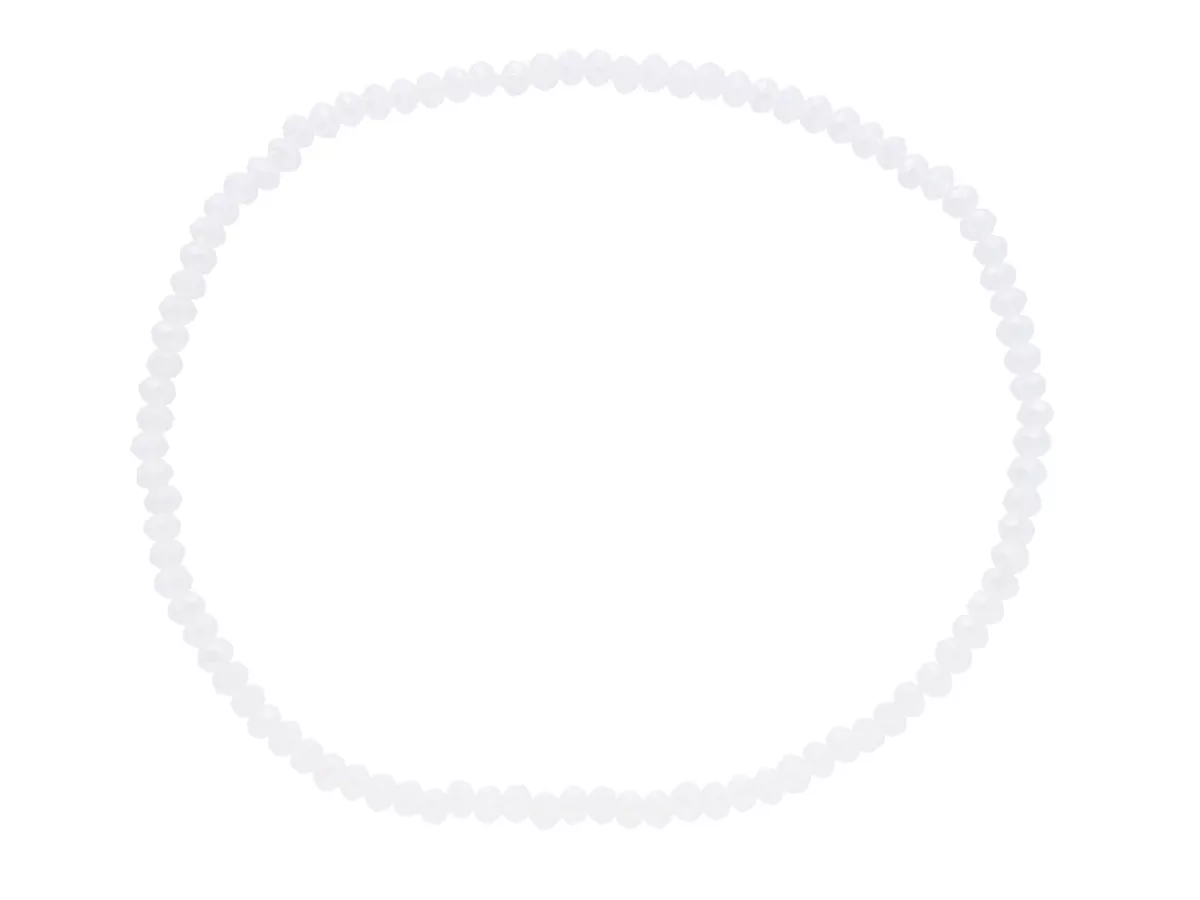 R3B97 BRANSOLETKA KRYSZTAŁKI 2,5 mm NA GUMCE