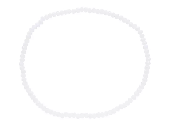 R3B97 BRANSOLETKA KRYSZTAŁKI 2,5 mm NA GUMCE