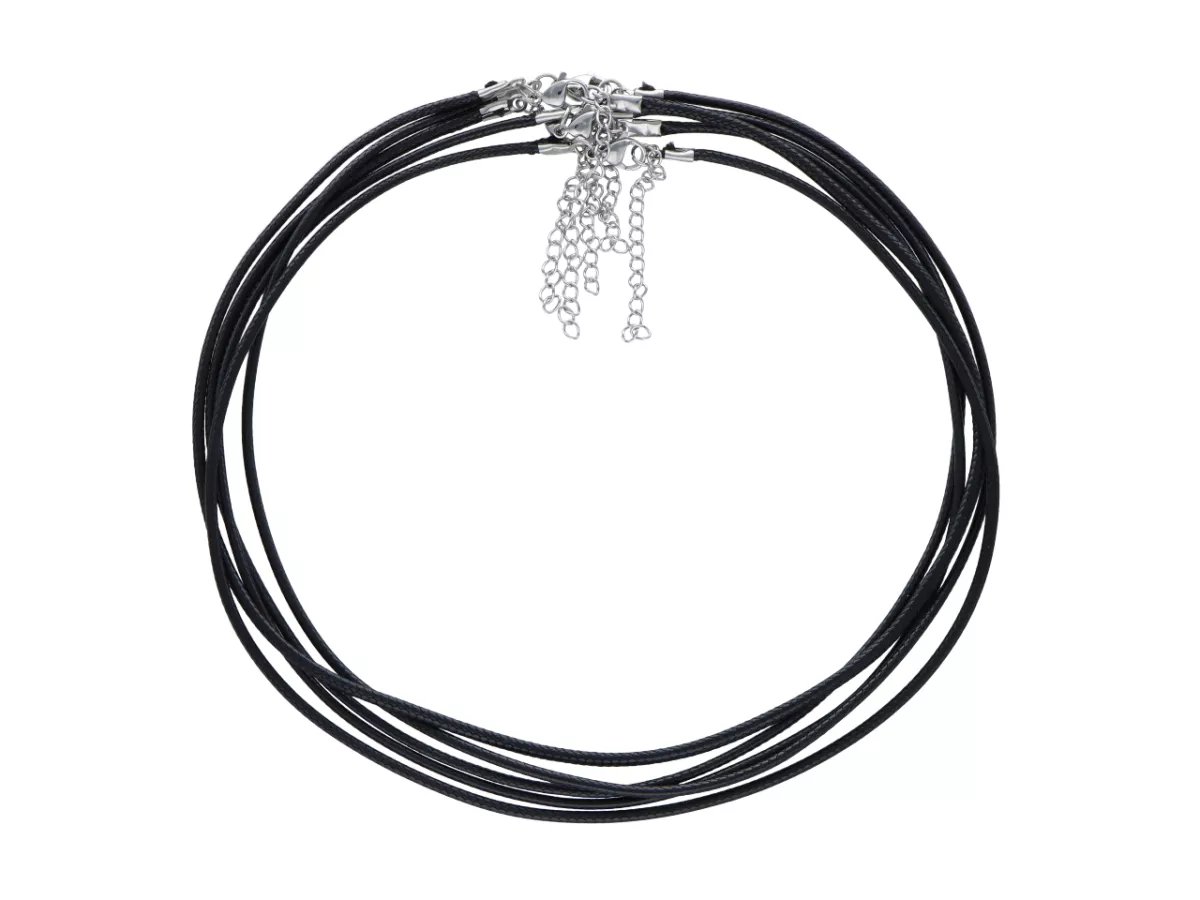 L3O70 BAZA NASZYJNIKA SZNUREK I STAL CHIRURGICZNA 45+5cm 5 SZTUK