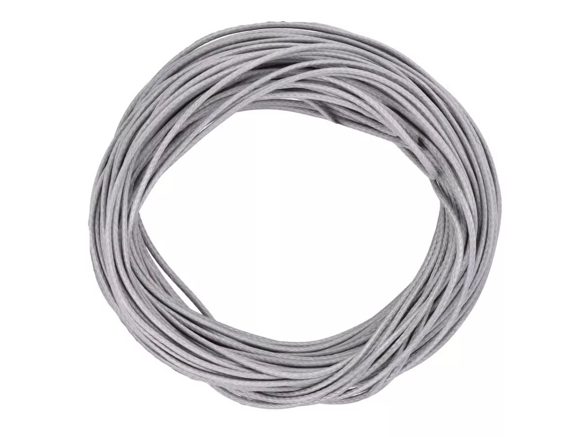 L3O66 SZNUREK JUBILERSKI WOSKOWANY 0,8 mm - 10 m