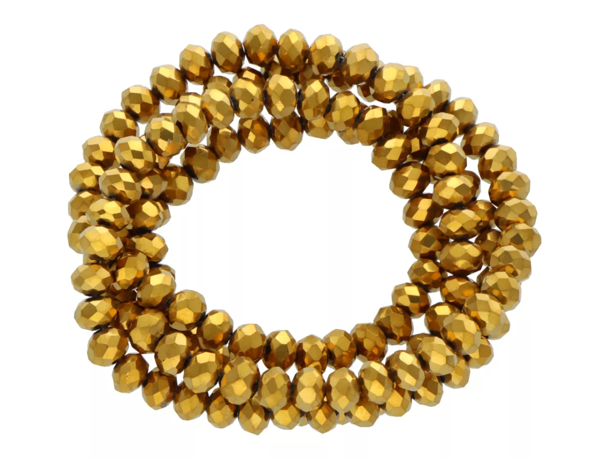 S1W89 KRYSZTAŁKI 4,5/3 mm - 1 SZNUR