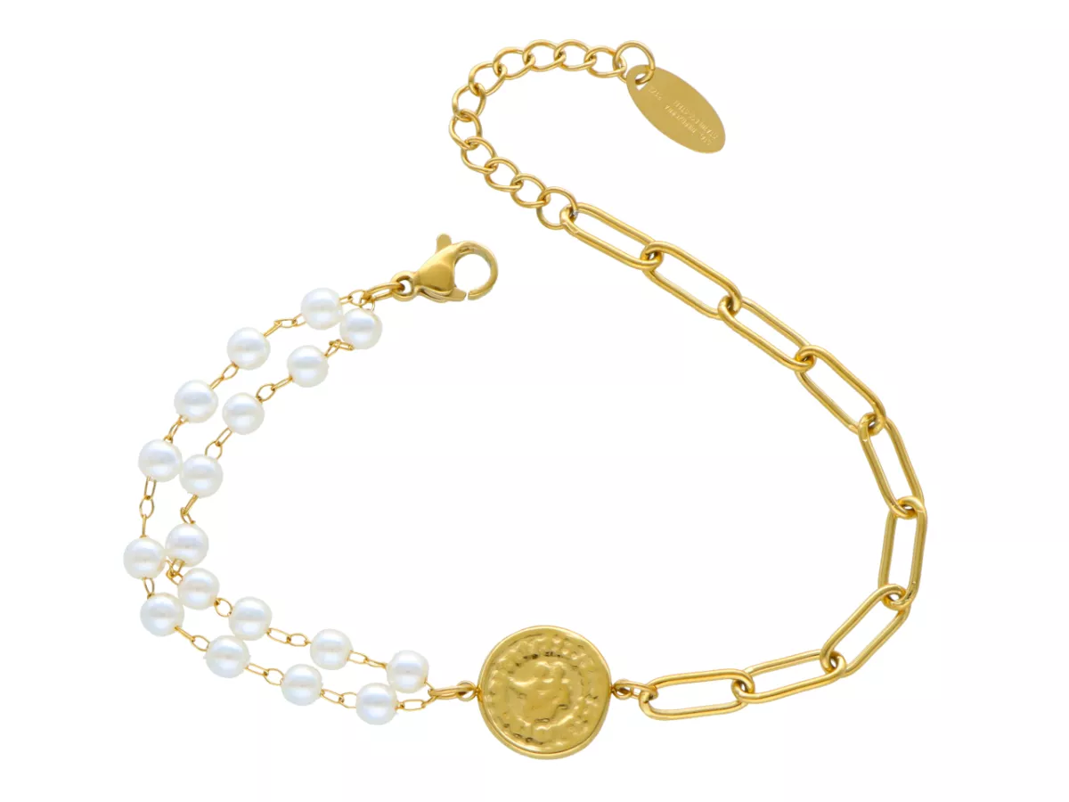 R3X99 BRANSOLETKA ZE STALI CHIRURGICZNEJ