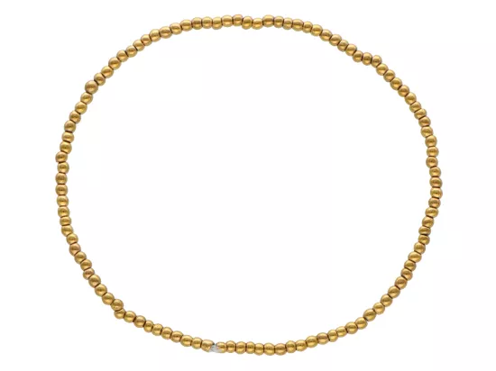 R5C45 BRANSOLETKA HEMATYT MIODOWY KULE 2 mm