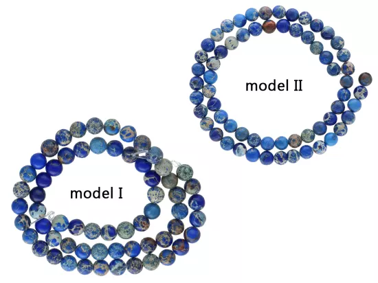 K7H27 JASPIS CESARSKI KULE 6 mm - 1 SZNUR